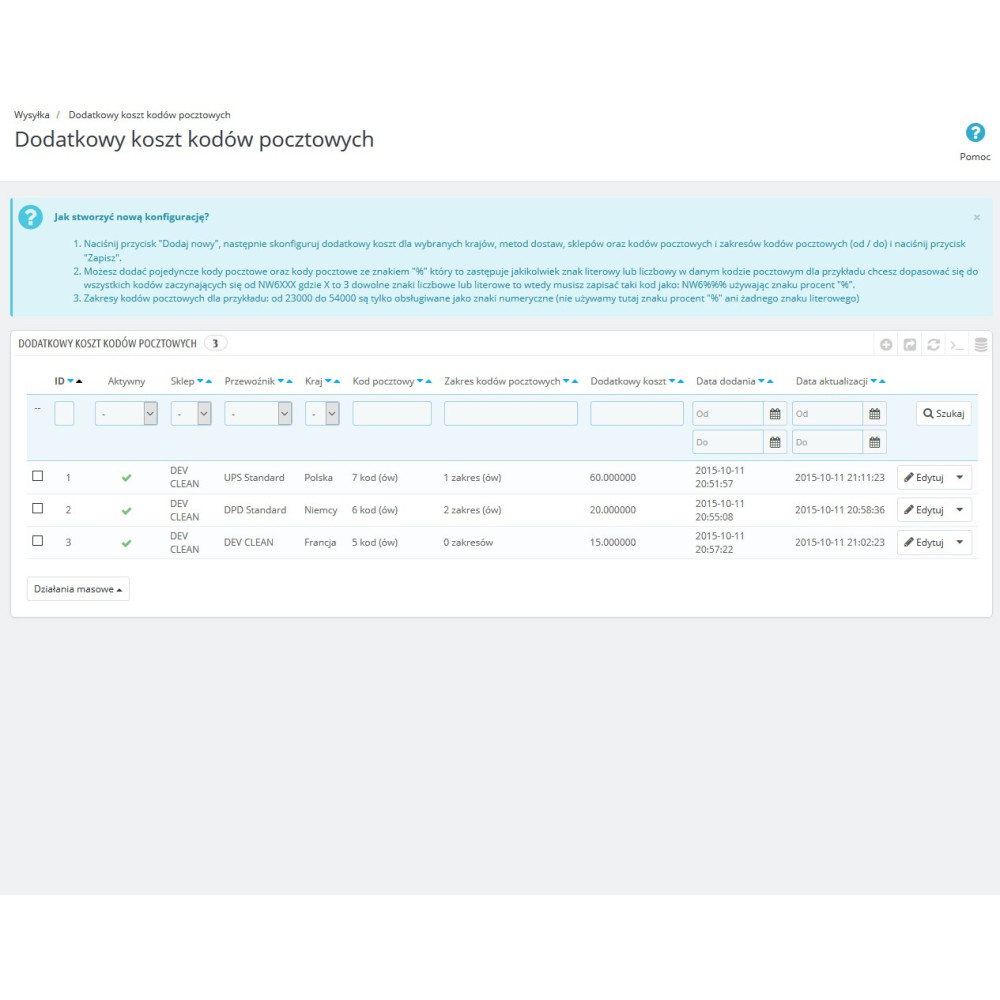Module codes additional charge Pro for PrestaShop 1.5 x and 1.6 x