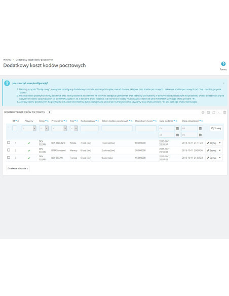 Module codes additional charge Pro for PrestaShop 1.5 x and 1.6 x
