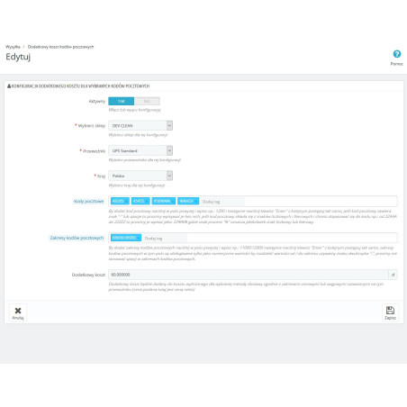 Module codes additional charge Pro for PrestaShop 1.5 x and 1.6 x