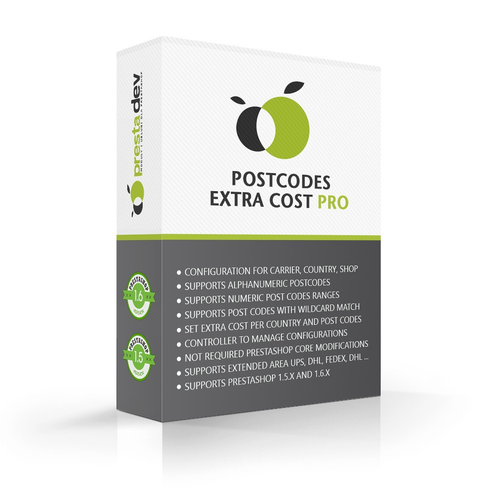 Module codes additional charge Pro for PrestaShop 1.5 x and 1.6 x