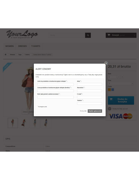 Moduł negocjacja ceny / alert cenowy dla PrestaShop | Moduły prestashop | PrestaDev.pl