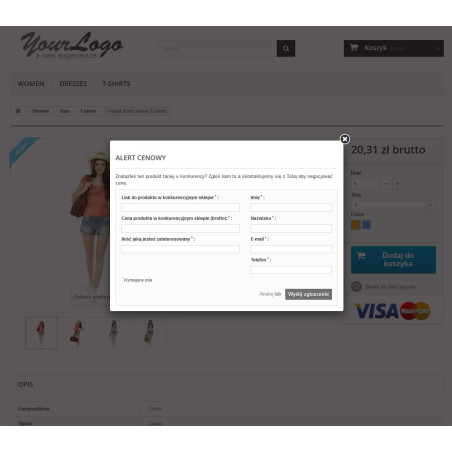 Preisverhandlungsmodul / Preisalarm für PrestaShop 15x und 16x