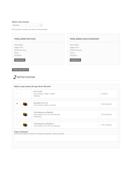 Liefermodul basierend auf Distanz Pro für PrestaShop 1.5.x und 1.6.x