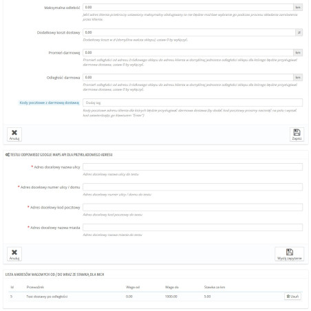 Module de livraison basé sur un Pro pour PrestaShop 1.5 x et x 1,6