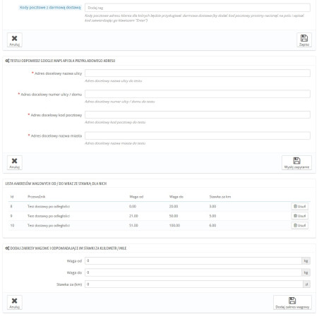 Module de livraison basé sur un Pro pour PrestaShop 1.5 x et x 1,6