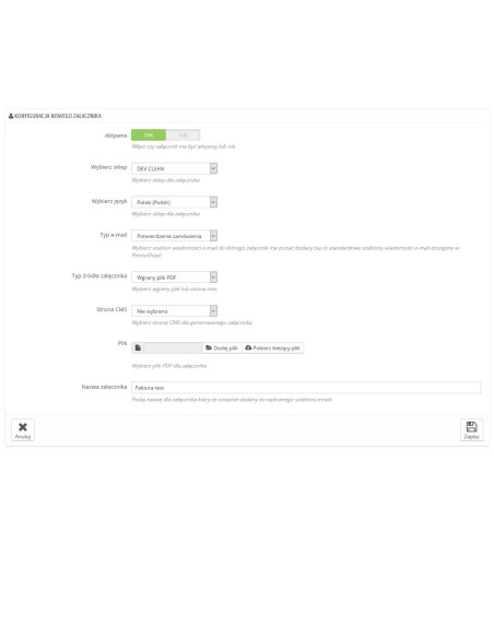 Anhänge als PDF an Pro senden