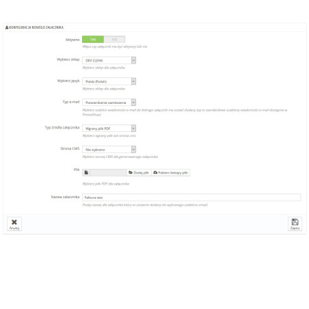 Pdf přílohy pro e-mail Pro