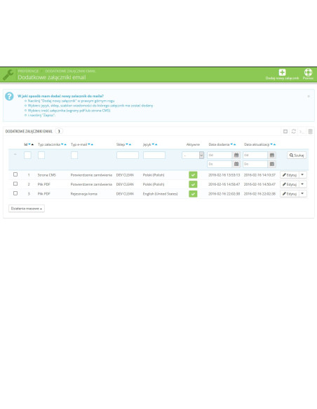 Allegati pdf per email Pro