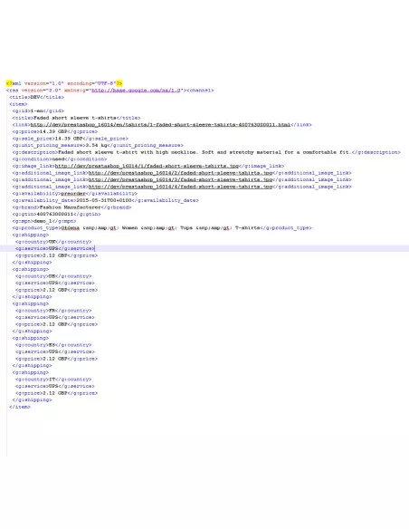 Goolge Merchant Center Pro/Google shopping for PrestaShop 1.5 x and 1.6 x