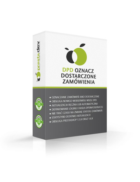Moduł DPD sprawdź i ustaw zamówienia jako dostarczone dla PrestaShop | Moduły prestashop | PrestaDev.pl