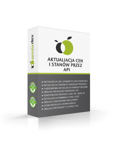 Aktualizacja cen i stanów magazynowych przez PrestaShop API (CRUD) | Moduły prestashop | PrestaDev.pl