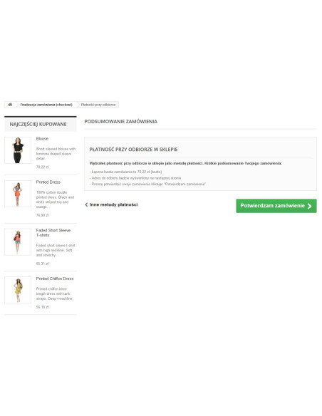 Zahlung bei Lieferung im Shop für PrestaShop 1.5.x und 1.6.x