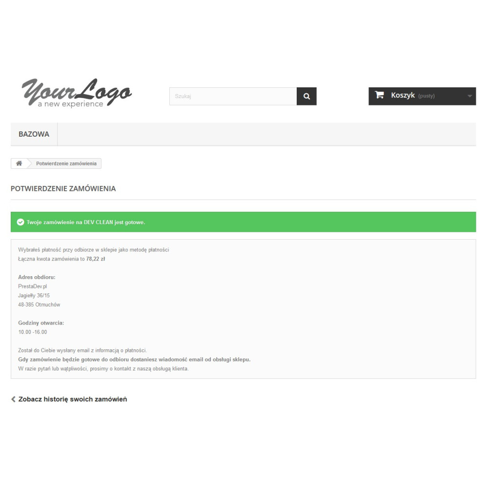 Platba na dobírku v obchodě za PrestaShop 1.5.xa 1.6.x.