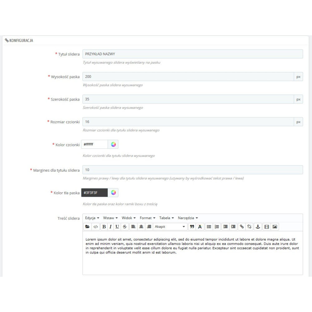 Повзунок будь-якого вмісту для Prestashop 1.5.x та 1.6.x