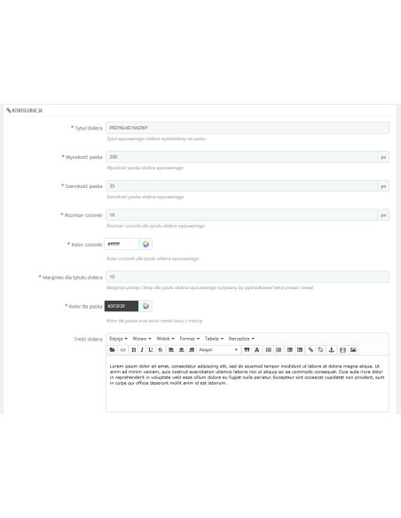 Schieberegler von Inhalten für Prestashop 1.5.x und 1.6.x