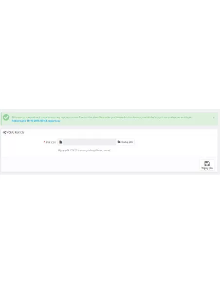 Aggiornamento dei prezzi da un file CSV per PrestaShop 1.5.xe 1.6.x.