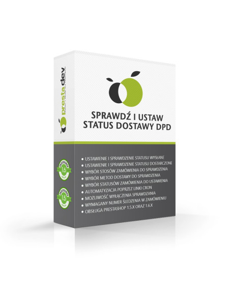 Das Modul prüft den Auslieferungsstatus von DPD für Prestashop 15x und 16x