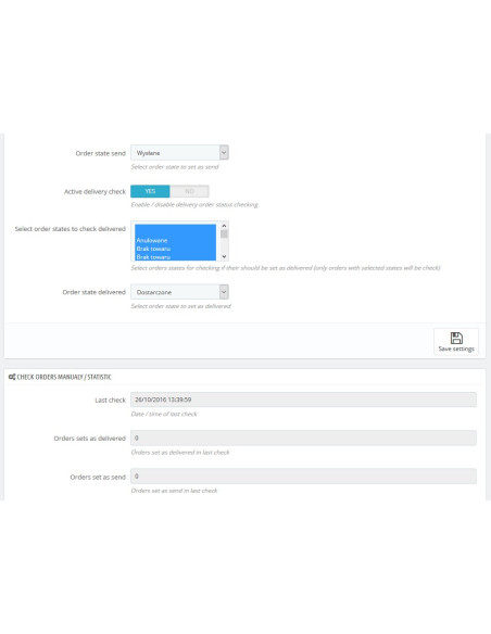 Moduł DPD sprawdź i ustaw status dostawy dla Prestashop | Moduły prestashop | PrestaDev.pl