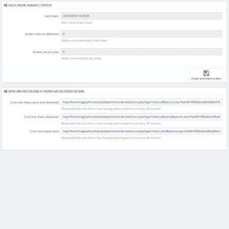 Moduł sprawdź status dostawy DPD dla Prestashop 1.5.x oraz Prestashop 1.6.x