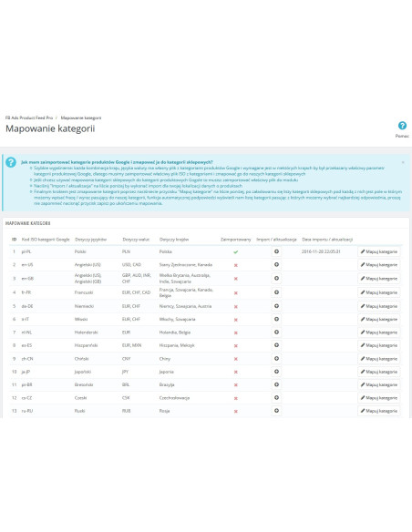 Produkty Facebook Dynamic Ads Feed XML pro PrestaShop 1.5.xa 1.6.x.