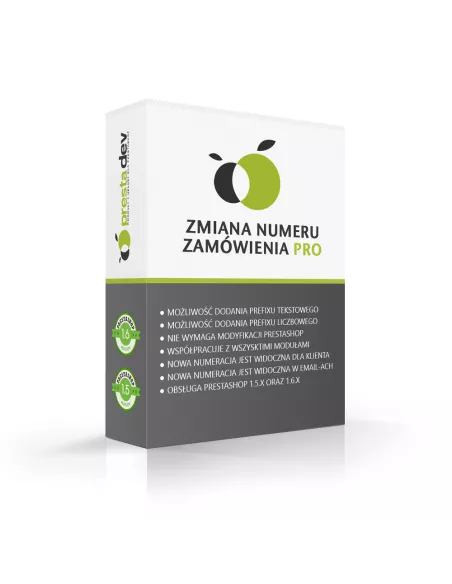 Zmiana numeru referencyjnego zamówienia dla Prestashop | Moduły prestashop | PrestaDev.pl