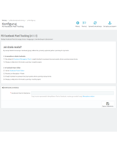 Facebook Pixel Tracking für Prestashop 1.5.x und 1.6.x 2