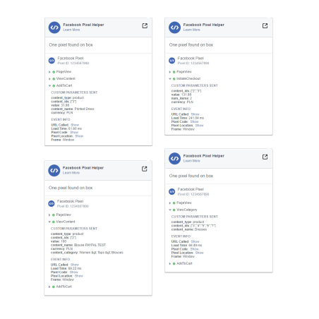 Facebook Pixel Tracking für Prestashop 1.5.x und 1.6.x