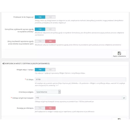 Integrazione con Opineo Credible Opinions per PS 1.4.xe PS 1.5.x.
