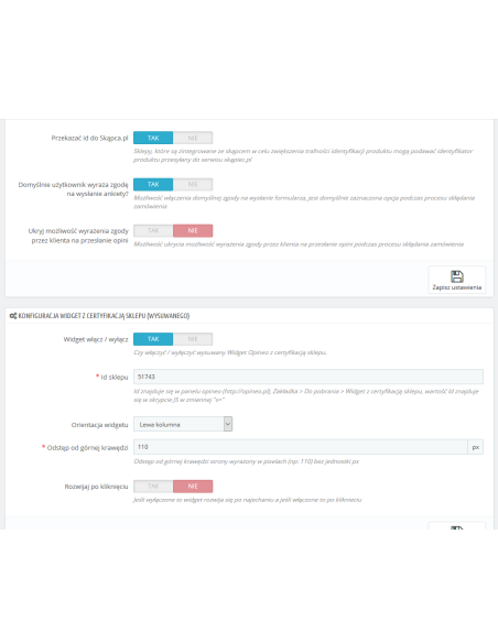 Integration mit Opineo Credible Reviews für PS 1.4.x und PS 1.5.x