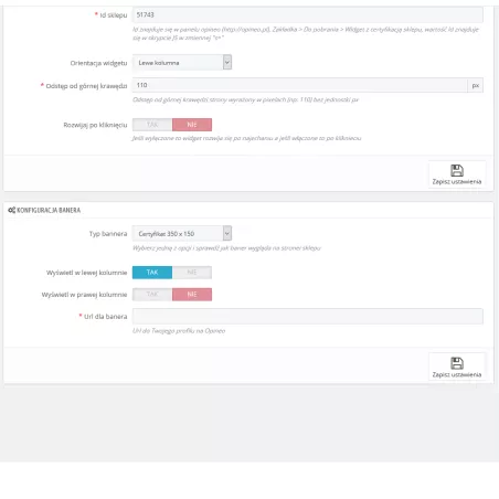 Integrazione con Opineo Credible Opinions per PS 1.4.xe PS 1.5.x.