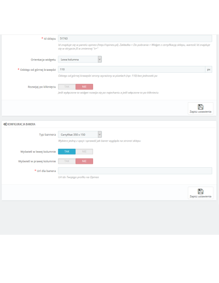 Integration mit Opineo Credible Reviews für PS 1.4.x und PS 1.5.x