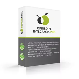 Integracja z Opineo Wiarygodne Opinie dla PS 1.4.x i PS 1.5.x