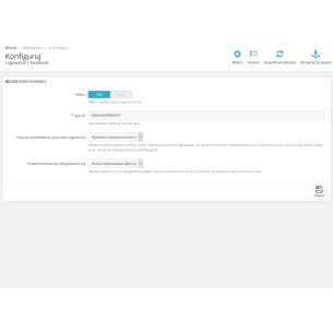 Logowanie za pomocą Facebooka dla PrestaShop 2
