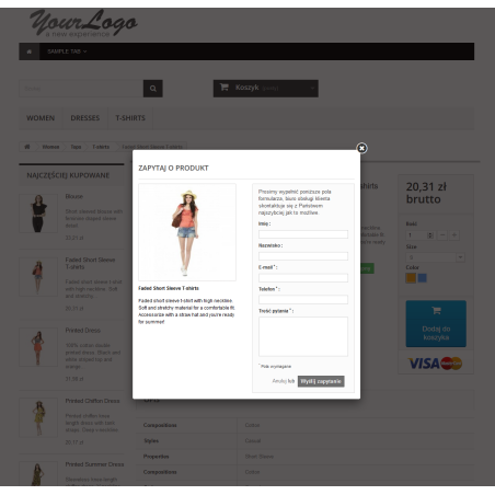 Ask about the product Pro module for PrestaShop