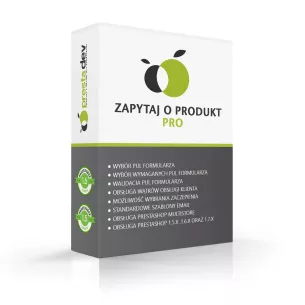 Zapytaj o produkt Pro moduł dla PrestaShop