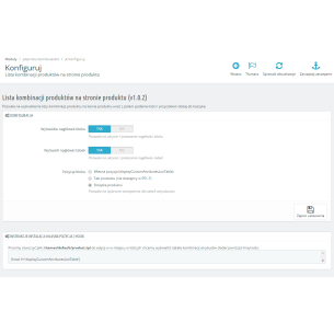 Combinazioni di prodotti sulla scheda del prodotto 2