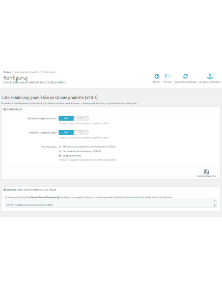 Kombinationen von Produkten auf der Produktkarte