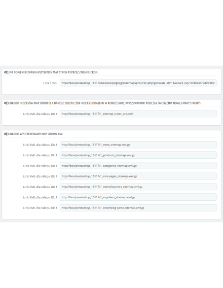 Mapy Stron Pro dla PrestaShop | Moduły prestashop | PrestaDev.pl